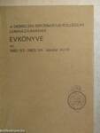 A Debreceni Református Kollégium Gimnáziumának évkönyve az 1982/83-1983/84. iskolai évről