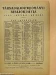 A Magyar Szociográfiai Intézet Közleményei 1942/43. 1-2.