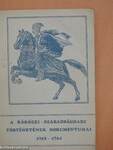 A Rákóczi-szabadságharc történetének dokumentumai 1703-1704