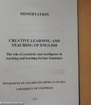 Creative Learning and Teaching of English