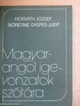 Magyar-angol igevonzatok szótára