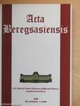 Acta Beregsasiensis 2008/1.