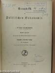 Grundriss der politischen Oekonomie I. (gótbetűs)