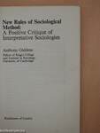 New Rules of Sociological Method