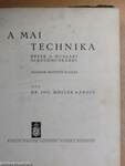 A mai technika