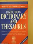 Concise Edition Dictionary and Thesaurus