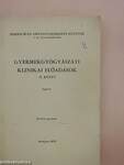 Gyermekgyógyászati klinikai előadások II.