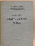 Német-magyar szótár