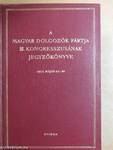 A Magyar Dolgozók Pártja III. kongresszusának jegyzőkönyve