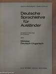 Deutsche Sprachlehre für Ausländer - Glossar