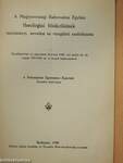 A Magyarországi Református Egyház theologiai főiskoláinak tanulmányi, nevelési és vizsgálati szabályzata