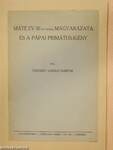 Máté Ev. 16:16-19 (20 k) magyarázata és a pápai primátus-igény