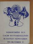 Nemzetközi F. C. I. Cacib-kutyakiállítás 1991. október 12.