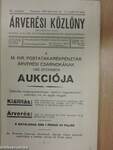 Árverési Közlöny 1930. december hó 5. rendkívüli szám