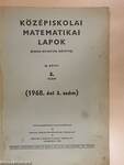 Középiskolai matematikai lapok 1968/3.