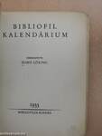 Bibliofil kalendárium 1933