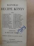 Klinikai recipe könyv