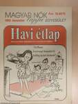 Havi étlap 1990. december