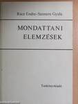 Mondattani elemzések