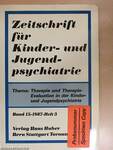 Zeitschrift für Kinder- und Jugendpsychiatrie