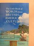 A Little Book of Words from British and American Culture