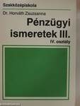 Pénzügyi ismeretek III.