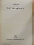 Levelek Hatvany Lajoshoz