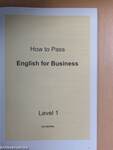 English for Business (EfB) 1.