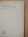 The Faber Book of Modern European Poetry