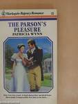 The Parson's Pleasure