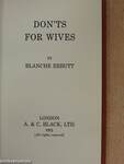 Don'ts for Wives