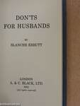 Don'ts for Husbands