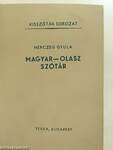 Magyar-olasz szótár