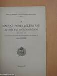 A Magyar Posta jelentése az 1931 évi működéséről