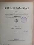 Belügyi Közlöny 1930. január-december