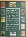 Honterus Antikvárium 43. Aukció