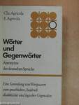 Wörter und Gegenwörter