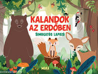 Kalandok az erdőben - simogatós lapozó