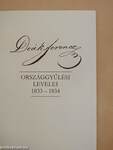 Deák Ferencz országgyűlési levelei 1833-1834