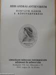 Hess András Antikvárium - Horváth Gábor 8. könyvárverése