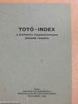 Totó-index a kollektív tippszelvényen játszók részére