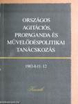 Országos agitációs, propaganda- és művelődéspolitikai tanácskozás