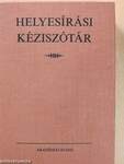 Helyesírási kéziszótár