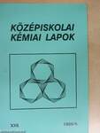 Középiskolai kémiai lapok 1995. szeptember