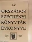 Az Országos Széchényi Könyvtár Évkönyve 1984-1985