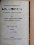 Mathematikai és természettudományi közlemények II. (töredék)