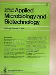 European Journal of Applied Microbiology and Biotechnology 1980