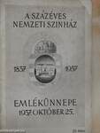 A százéves Nemzeti Szinház emlékünnepe 1937. október 25.