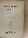 Garay János munkái