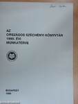 Az Országos Széchényi Könyvtár 1990. évi munkaterve